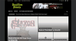 Desktop Screenshot of blog.bazillionpoints.com